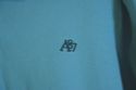 Aeropostale middle blue polo shirt w/  Navy- men's