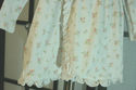 Ralph Lauren layette white w/pink flower print kni