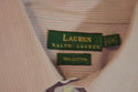 Lauren by Ralph Lauren men's dress shirt Micro pla