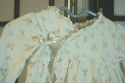 Ralph Lauren layette white w/pink flower print kni