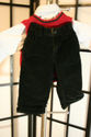 Christmas Monagramable 3pc outfit, corduroy pants*