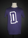 THE COLLEGE D T-SHIRT ---PURPLE---