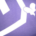 THE COLLEGE D T-SHIRT ---PURPLE---