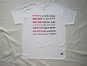 THE HIP-HOP T-SHIRT ---WHITE---