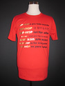 THE HIP-HOP T-SHIRT ---RED---