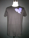 THE HEART LOGO T-SHIRT ---BLACK---