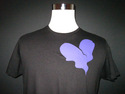 THE HEART LOGO T-SHIRT ---BLACK---