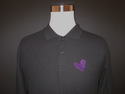 THE BADGE POLOSHIRT ---BLACK---