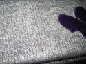 THE BADGE BEENIE ---GREY---