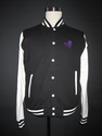 THE SCRIPT VARSITYJACKET ---BLACK/WHITE---