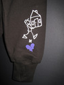 THE STICKMAN HEART LOGO HOOD