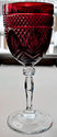 3-Glass Lot D'Arques J G Durand Tall Wine Goblets 
