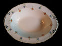 Crown Potteries Dishes, Blue and Orange Floral Pat