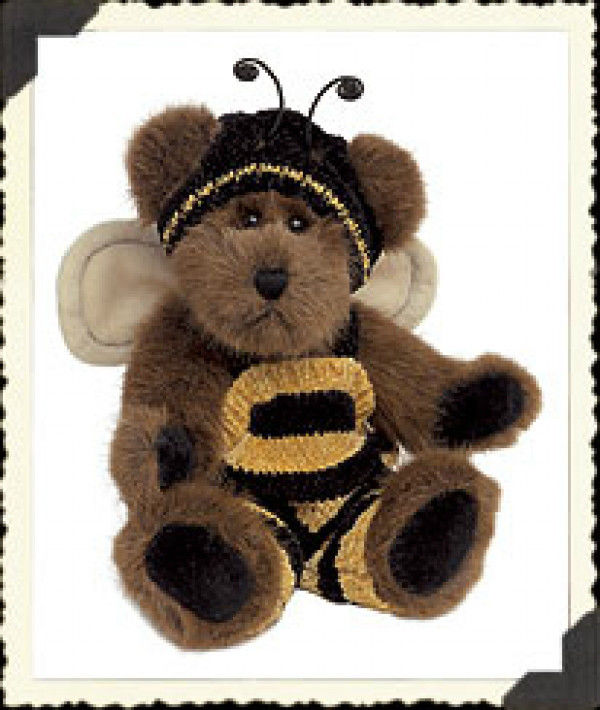 Boyds Bears "Bumble B. Bugsley" #918700 - 8" Plush Bear- NWT - 2003 ...