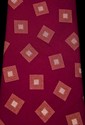 Fendi Tie- Maroon with Symmetrical Designs