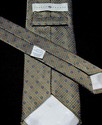 Joseph Abboud Tie ~ Light Brown/Olive Woven Silk~M