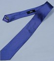 Hugo Boss Tie ~ Dark Purple with Pin Dots ~ Skinny