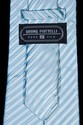 Bruno Piatteli Tie~ Light Blue with Textured White