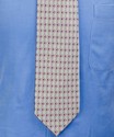 Ermenigildo Zegna Tie ~ Tans with Symmetrical Desi