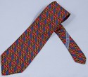 Ermenegildo Zegna Tie ~ Maroons, Blues and Ovals~ 