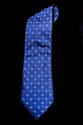 Faconnable Tie ~ Blue with White Designs~Made in F