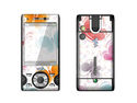 Butterfly Decal Skin Cover For Sony Ericsson W995 