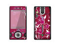 Bueatiful Flower Sticker Skin Sony Ericsson W995i 