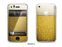 Beer Style Skin Sticker Decal For iphone 3G S 8/16