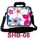 Flower 15" 15.4" 15.6" Laptop Shoulder Bag Handle 