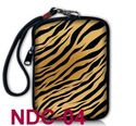 Tiger Print Digital Camera Bag Case Cover Pouch Ni