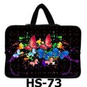 17"-17.3" Butterfly Laptop Netbook Sleeve Bag Pouc