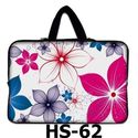 Flowers Neoprene Case Cover Handle Bag for All 10"