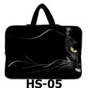 10" 10.1" 10.2" Black Cat Face Laptop Netbook Carr