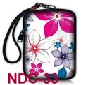 Nice Flower Case bag Pouch Cover +Strap For Digita