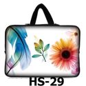 Rainbow Flower Neoprene Sleeve Bag Case Cover With