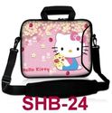 Pink Kitty 15" 15.4" 15.6" Shoulder Laptop Bag Sle