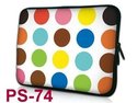 Colorful Polka Dot 10" 10.1" Laptop NetBook Neopre