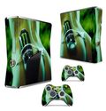 Hot VINLY cover Sticker Skin for Xbox 360 Slim Con