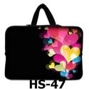 Colorful Heart 15.4" 15.6" notebook  Handle sleeve