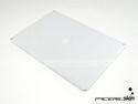 White Carbon Fiber Cover Skin Sticker 4 MacBook Pr