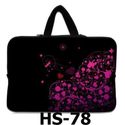 Pink Heart Laptop Sleeve Bag Case +Handle For 13" 