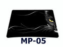 Black Cat Face Slim Anti-slip Mouse Pad Mouse Mice