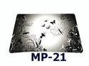 Black Butterfly Optical Mouse Pad Mouse Mice Mat A