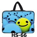 15" Smile Face Laptop Soft Case Sleeve Bag Pouch w