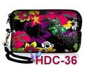 Neoprene Flower Digital Camera Case Bag Phone MP3 