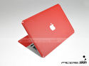 Red Carbon Fiber Cover Skin Sticker For MacBook Pr