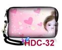 Pink Girl Digital Camera Bag Pouch Soft Case Cover