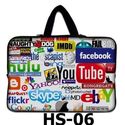 Internet Logos 13" 13.3" Laptop Netbook Sleeve Han