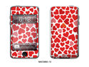 HOT Red Heart vinly decal cover Skin Sticker For I