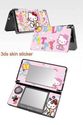 Girls Nintendo 3DS N3DS Console Sticker Pink KITTY